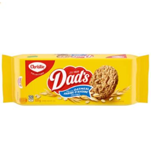 Dads 燕麦原味饼干520克一斤装 健康美味饱腹 评分4.9