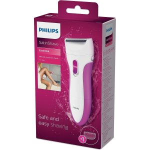 Philips SatinShave 飞利浦女性用电动刮毛刀 干湿2用