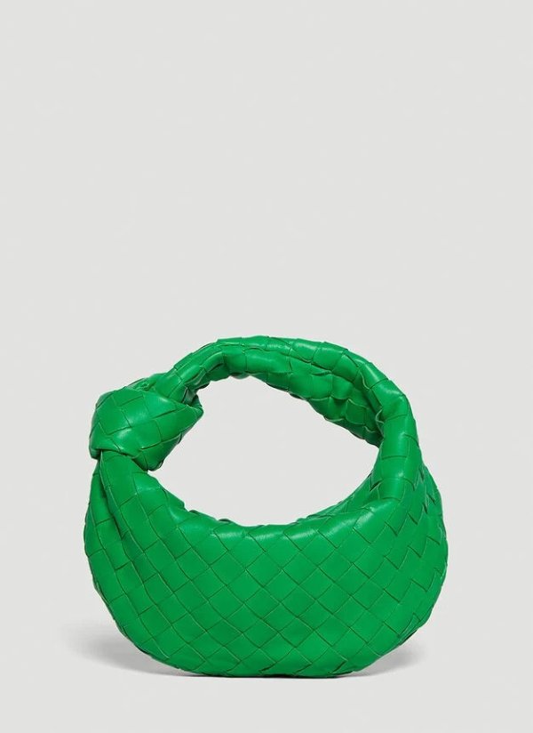 Jodie Mini 经典绿色手提包