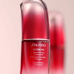 Shiseido 资生堂 定价优势 收口碑红腰子精华、蓝胖子防晒