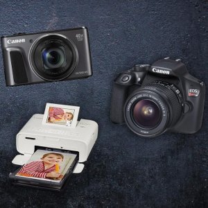 Canon 佳能官网十月 各类相机 镜头 打印机甜蜜优惠