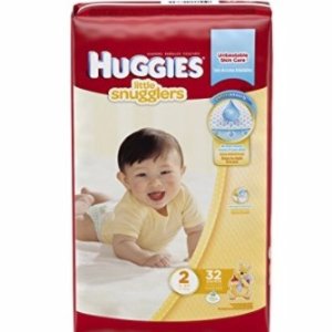 Huggies Little Snugglers 新生儿2号纸尿裤 32片