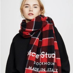 上新：Ssense 围巾专场 纯羊毛款$69 冬季时尚小心机