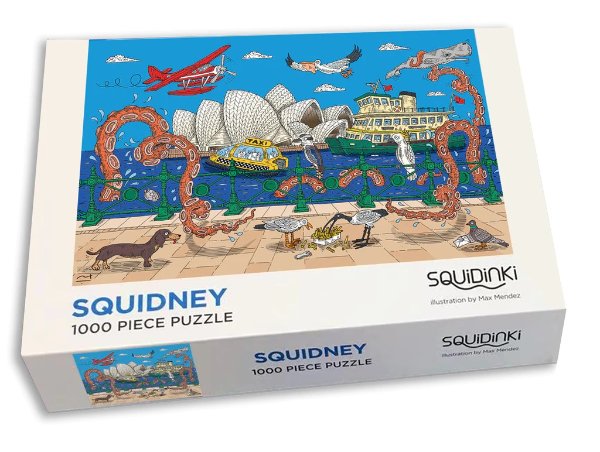 Squidinki 1000 Piece Squidney