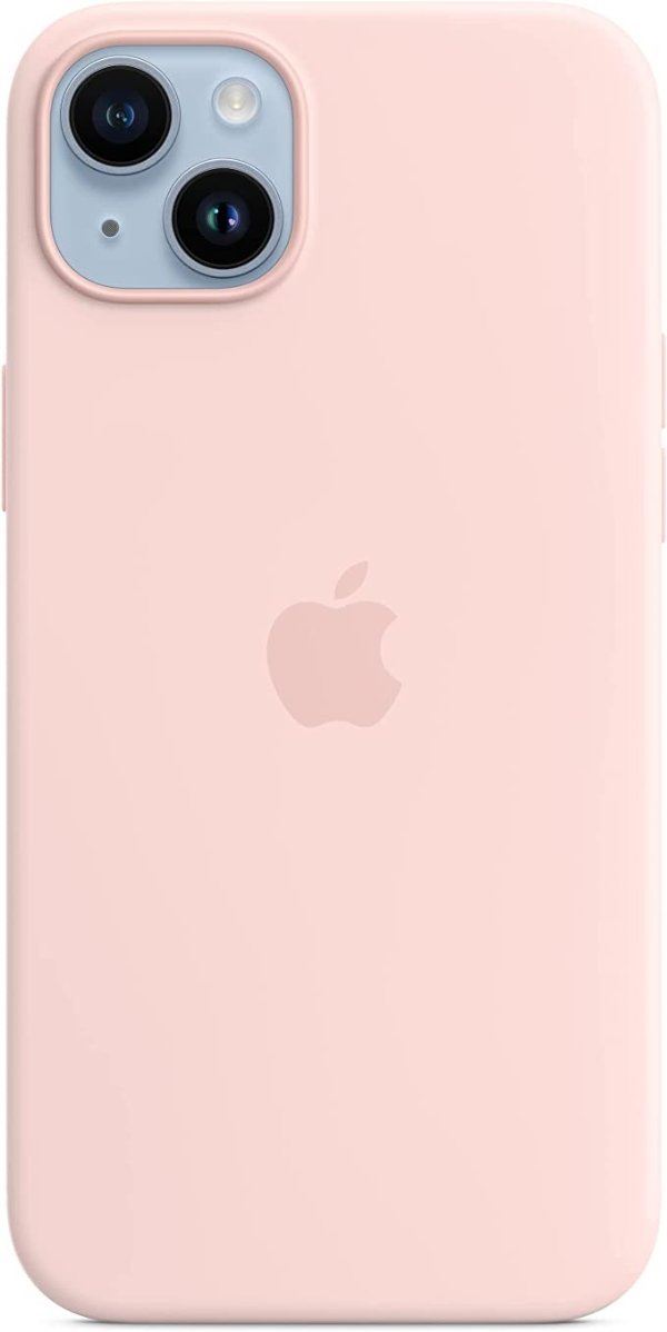 iPhone 14 Plus Silicone Case with MagSafe — Chalk Pink ​​​​​​​