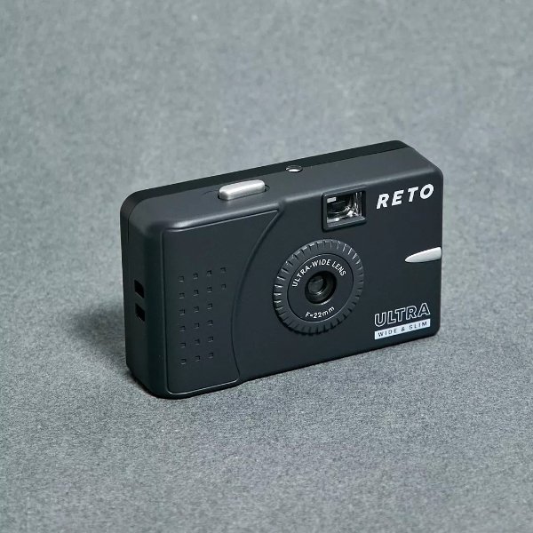 RETO 超广角和超薄胶片相机 黑色
