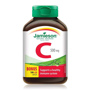 Jamieson 健美生维生素C咀嚼片500 mg 120粒