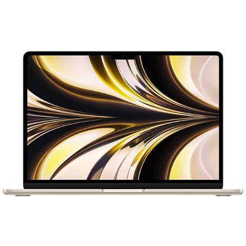 MacBook Air (2022) 13.6" 256GB SSD, 8GB RAM with M2 chip, 8-core CPU & 8-core GPU - 星光色 法语版
