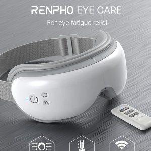 RENPHO 穴位按摩护眼仪 升级版带远程遥控 气囊热敷