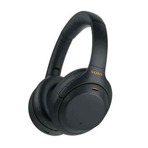 WH-1000XM4/B Wireless Noise Cancelling Headphones, Black WH