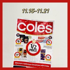 每周更新哦！本帖Mark起来Coles 本周半价值得买｜11.15-11.21 费列罗&哈根达斯冰淇淋 买！