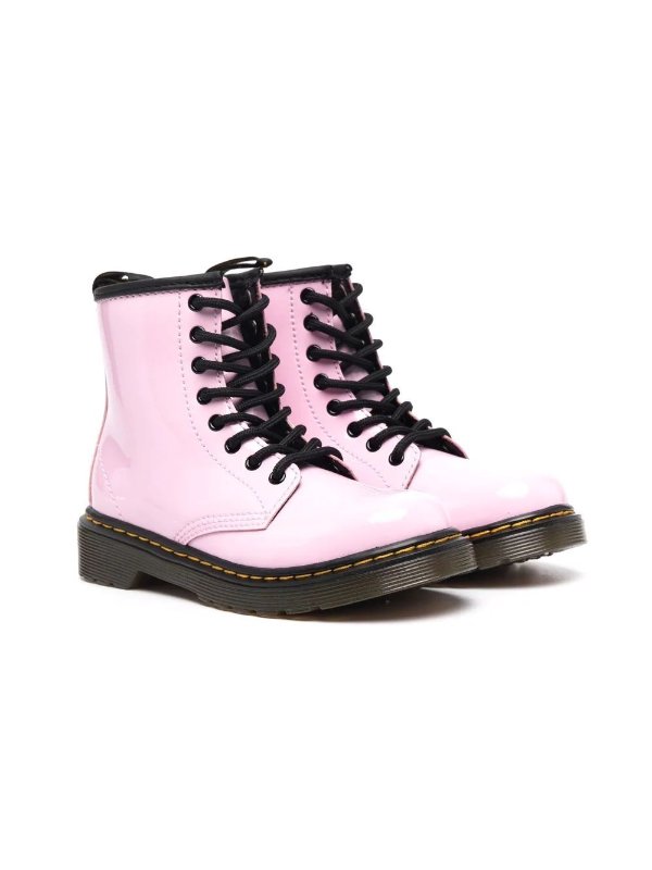粉色马丁靴
