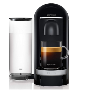 Krups Nespresso Vertuo Plus 胶囊咖啡机 黑色 / 不锈钢 XN9008
