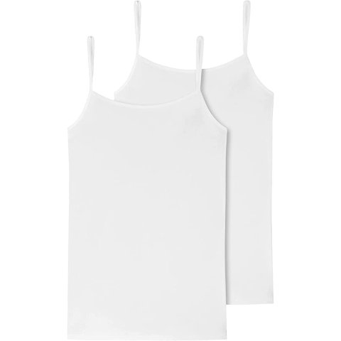 内搭白色吊带2件