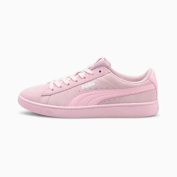 Vikky v2 粉色麂皮板鞋