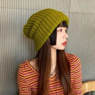 韩系毛线帽