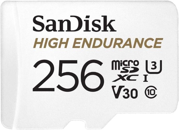 256GB High Endurance microSDXC 存储卡
