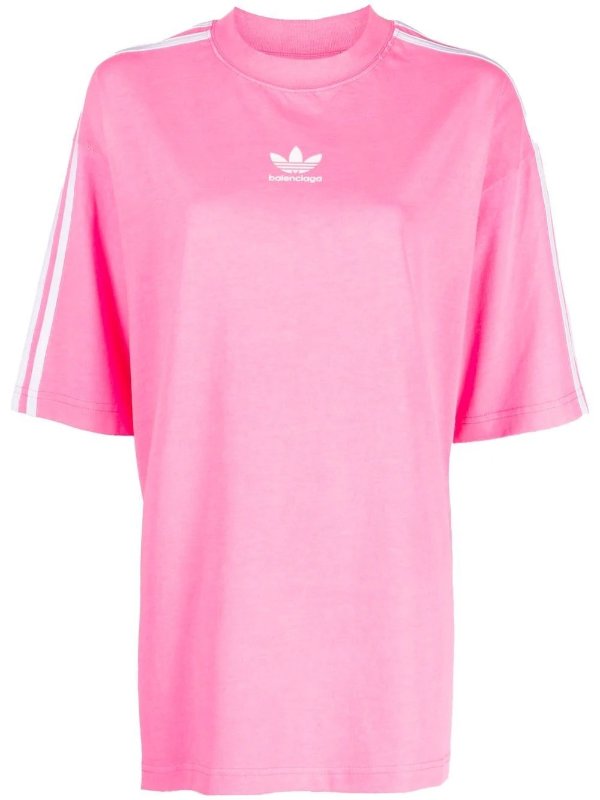 x Adidas 粉色T恤