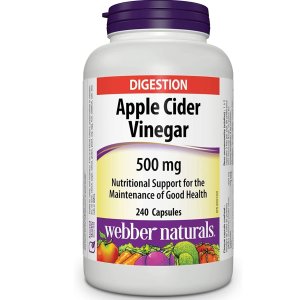 Webber Naturals 苹果醋胶囊240个 排毒瘦身 减肥神器