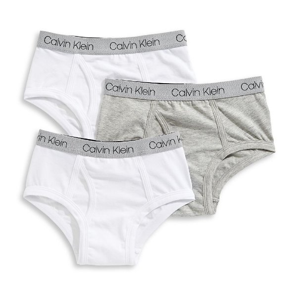 Calvin Klein 男童内裤3条装