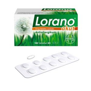 德国特效药：Lorano Akut 抗敏药片 花粉过敏 易过敏体质的必备
