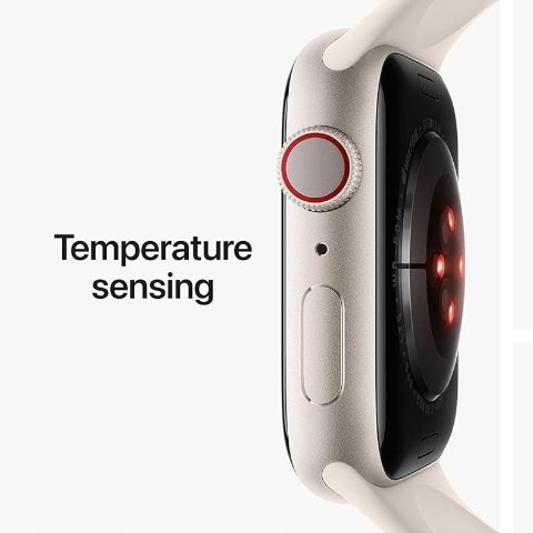 史低价：Apple Watch Series 8 45mm LTE 不锈钢款