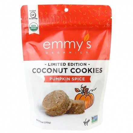 Emmy's 有机无谷椰子南瓜饼干 170g