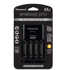 Panasonic Eneloop Pro 4节AA镍氢充电池+充电器套装