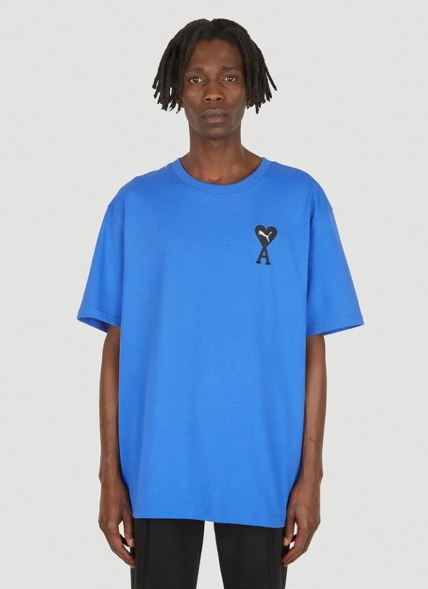 x Ami Graphic T-Shirt 蓝