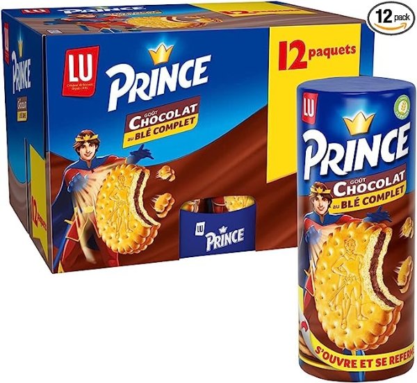 小王子巧克力全麦饼干 12包 x 300g