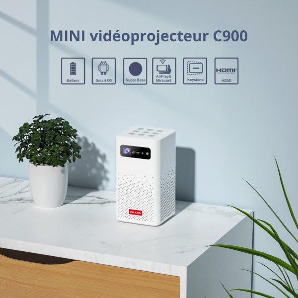 1080P 高清便携式家庭视频投影仪