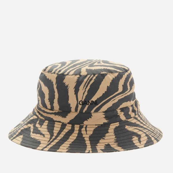 豹纹渔夫帽