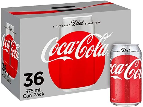 Diet coke 36 x 375mL