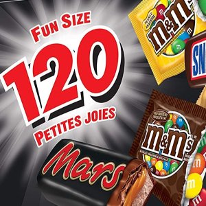 万圣节Cos：MARS 巧克力分享装 120颗 5种口味 1.46kg