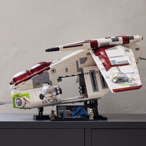 新品预告：LEGO 星战 共和国炮艇 75309，2021年首款UCS之作