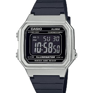 白菜价：Casio Quartz Resin Strap 复古休闲方块手表