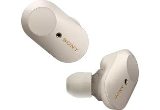 True-Wireless-Kopfhorer SONY WF-1000XM3, Earbuds, Ladeetui, In-ear True-Wireless-Kopfhorer Bluetooth Silber | MediaMarkt