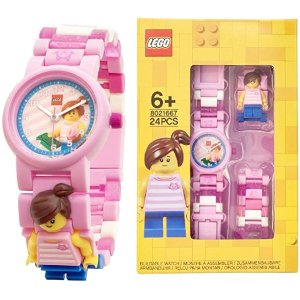 Lego 乐高小天才手表 小猪佩奇粉 表带还带一个小人偶！