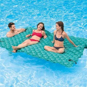 史低价：Intex Giant 巨型充气漂浮垫 夏日水上游玩必备