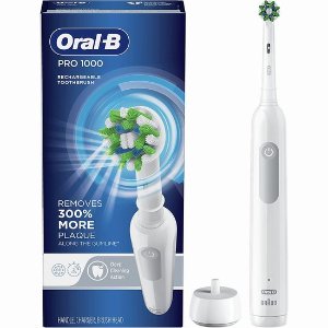 $44.9(org$84.99)Oral-B Pro 1000 系列亮白充电式电动牙刷 刷出健康好牙齿