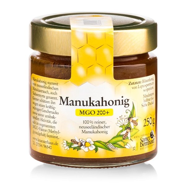 Manuka-Honig MGO 200+ 250 g蜂蜜