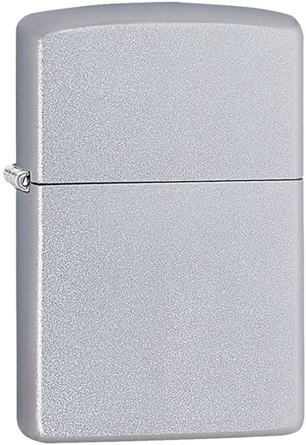 Adult-Unisex 205 Classic Satin Chrome Lighter