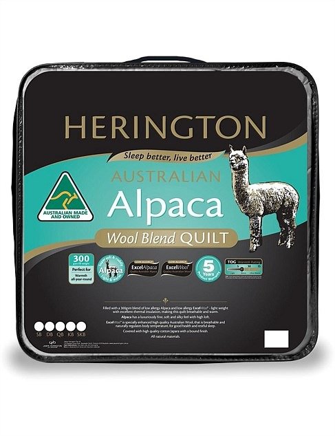 Australian Alpaca Wool 羊驼毛+羊毛被
