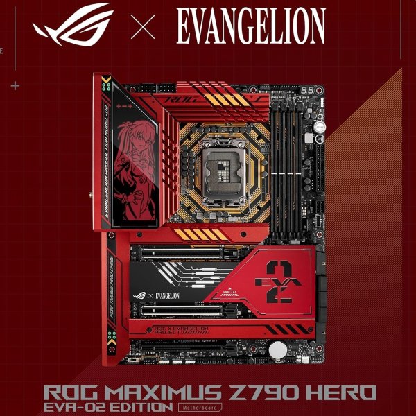 ASUS Z790 HERO EVA明日香限定款主板