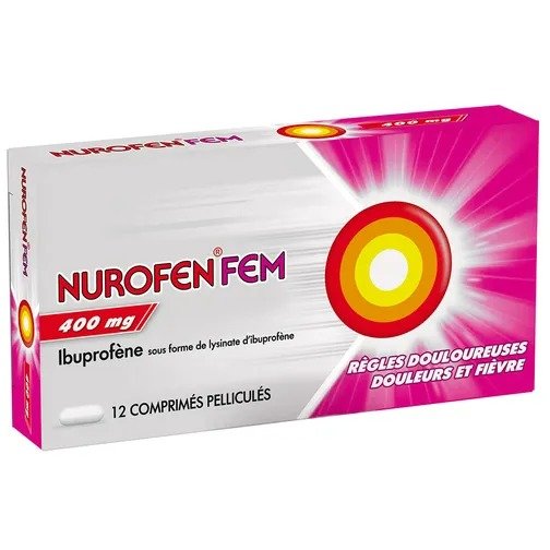 Nurofenfem® 布洛芬400 mg 12 pc(s)