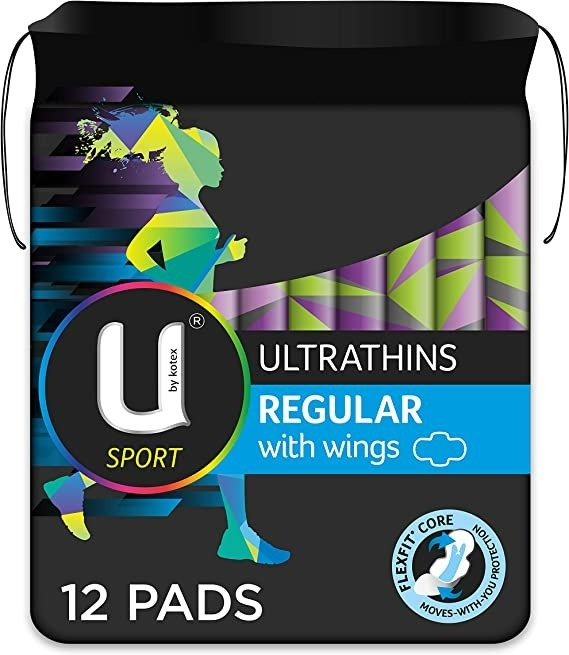  Sport Ultrathin Pads Regular with Wings 12 Pack