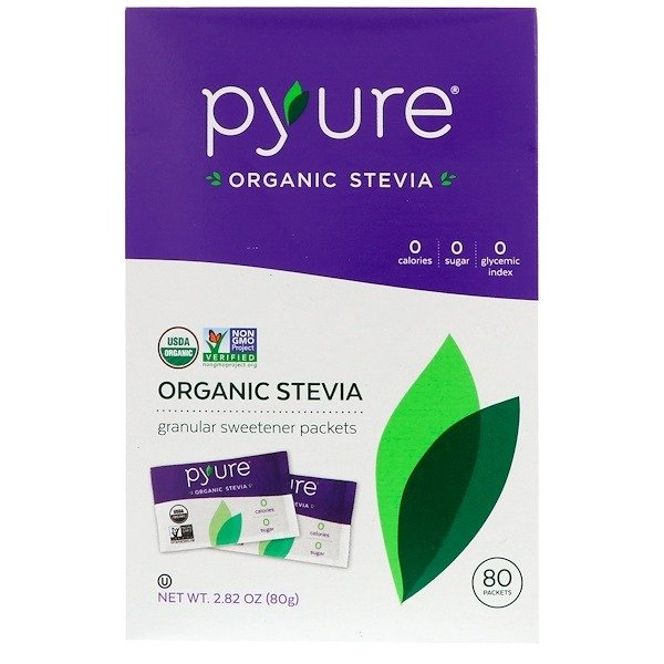 Pyure 有机甜叶菊糖醇 80袋 小包装