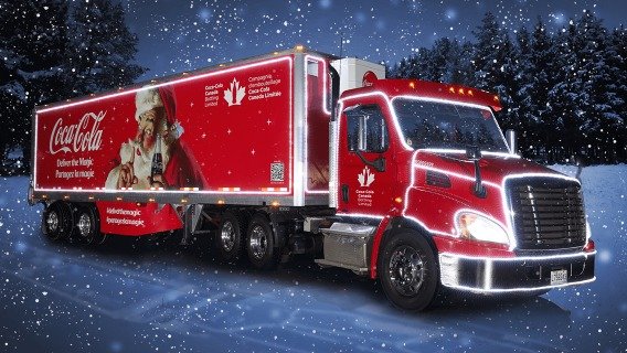 2023可口可乐圣诞卡车活动攻略 - 途径9各省，118个停靠时间和站点清单