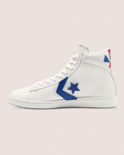 Unisex Converse Pro Leather Birth Of Flight High Top Vintage White