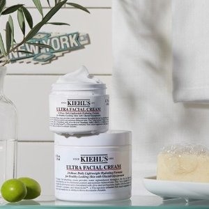 超后一天：Kiehl's 科颜氏护肤品热卖 收高保湿霜、牛油果眼霜
